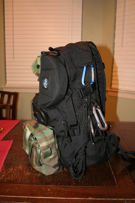 Side view of SAR Go Kit