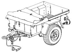 M-416 Military Trailer