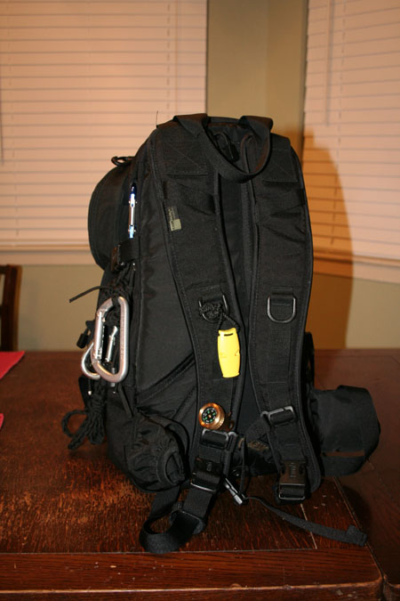 Back view of SAR Go Kit